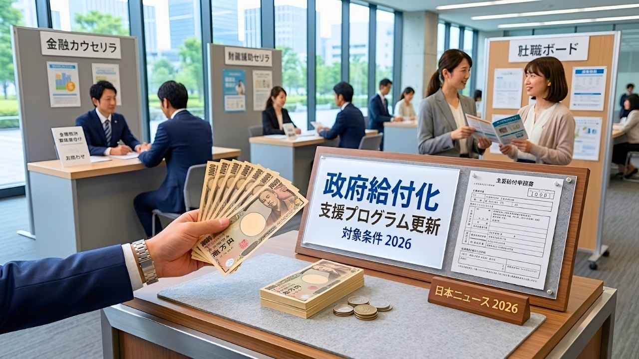 2026年日本生活支援補助金最新情報｜現金給付制度の対象者・受給資格・申請方法と生活への影響