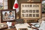 2026年日本の生活費補助｜低所得世帯支援制度と申請条件最新情報