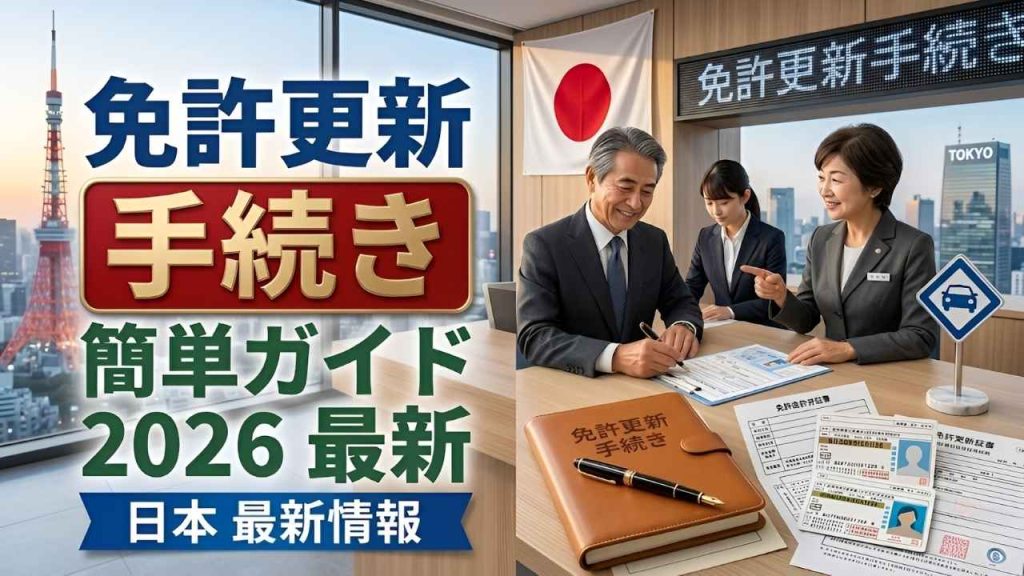 2026年版日本交通法改正｜無免許運転の罰則強化と罰金制度徹底解説