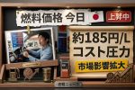 2026年最新 日本燃料価格高騰｜ガソリン1リットル185円の背景と影響