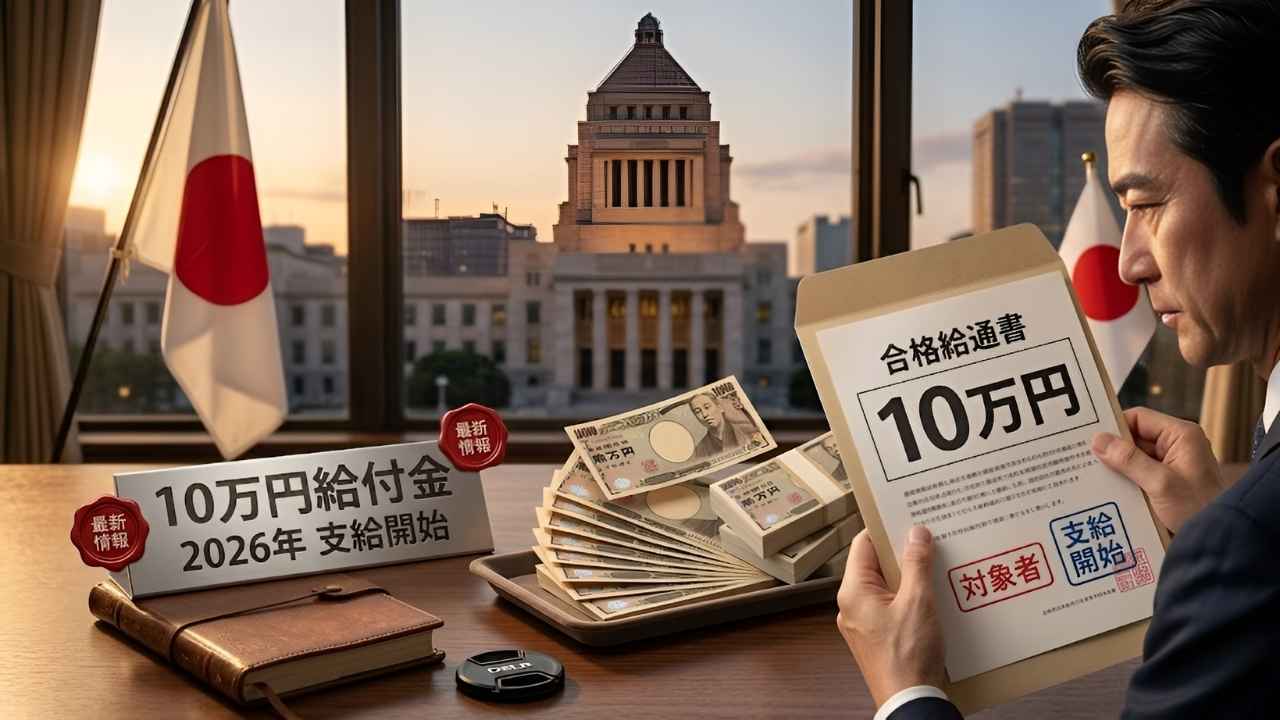 2026年日本10万円給付金｜対象者が受けられる支援と申請方法を詳しく解説