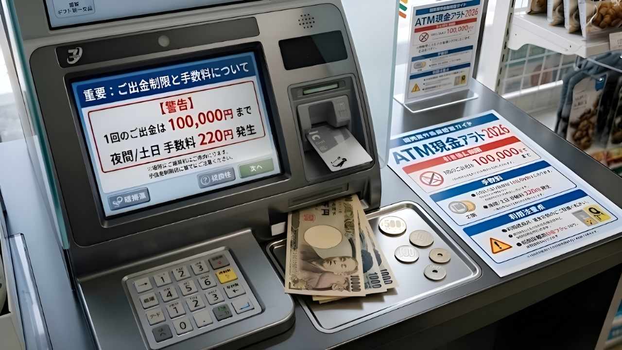 2026年最新情報 ATMルール改定｜生活者に影響する出金制限と手数料改正