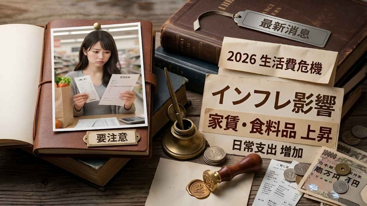 日本生活費最新動向2026｜家賃と食料品価格のインフレ解説