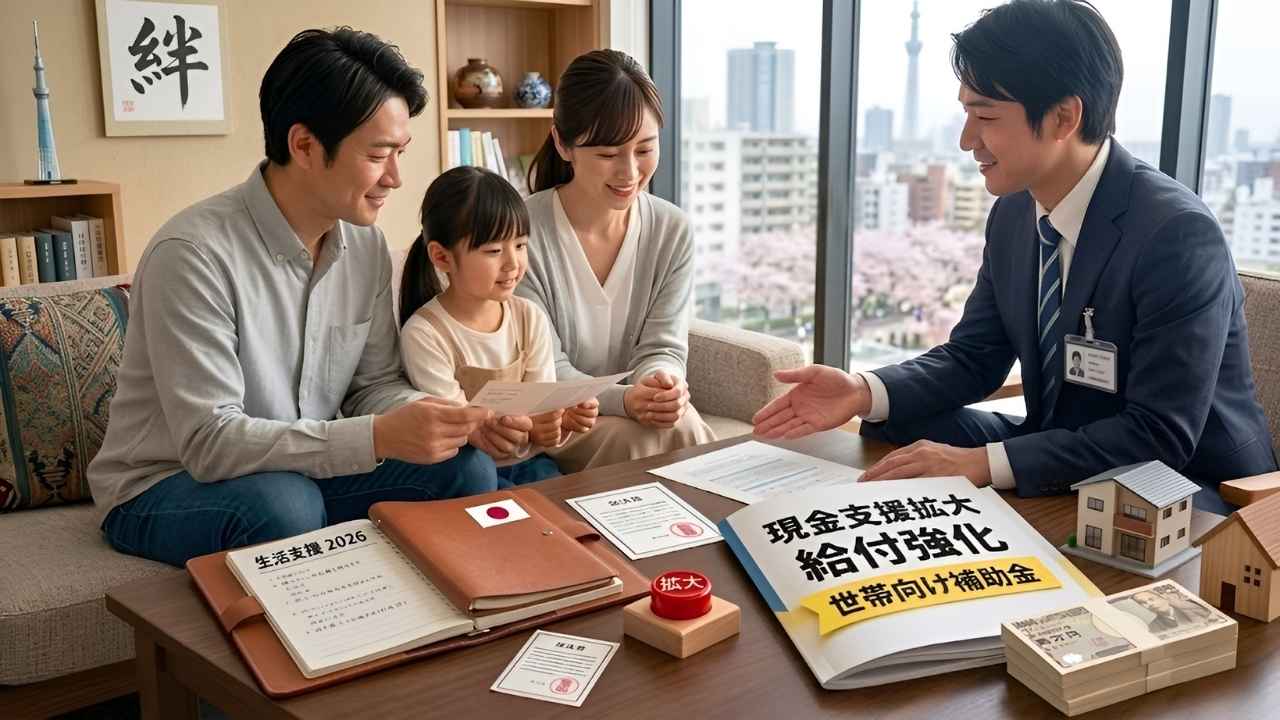 2026年現金支援拡大最新情報｜世帯向け給付金と補助制度の詳細解説