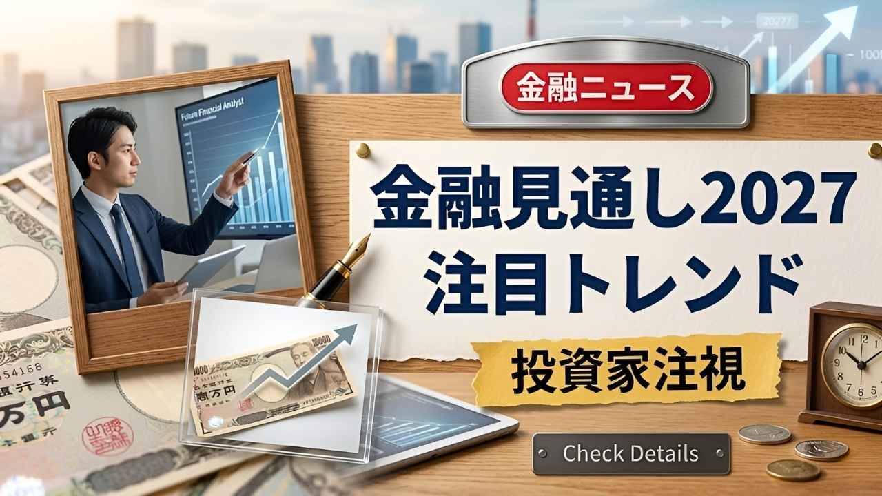 2027年金融ニュース最新情報｜投資家が注視する市場トレンドと見通し