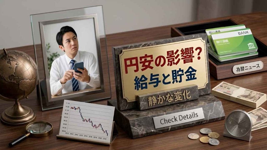 円安が家計に与える影響2026｜給与と貯金の静かな変化と将来設計の重要ポイント