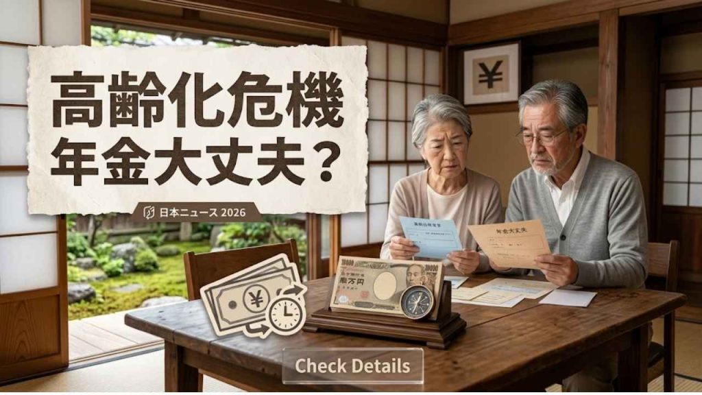 年金制度の未来2026｜高齢化危機にどう備えるか安心成長のための指針