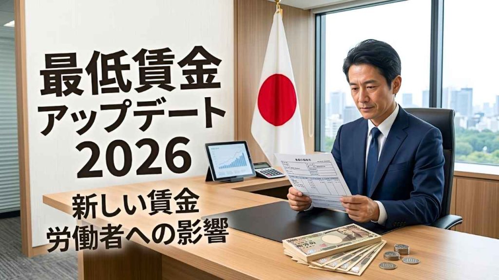 最低賃金2026徹底ガイド｜新しい賃金アップデートと労働者への重要ポイント
