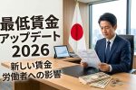 最低賃金2026徹底ガイド｜新しい賃金アップデートと労働者への重要ポイント