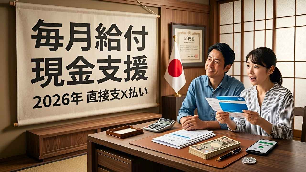 最新毎月給付制度2026｜直接支払いで損しないための確認ポイント