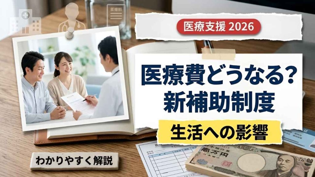 2026年日本の医療支援最新情報｜住民向け新補助制度の対象者・申請方法・生活への影響を徹底解説